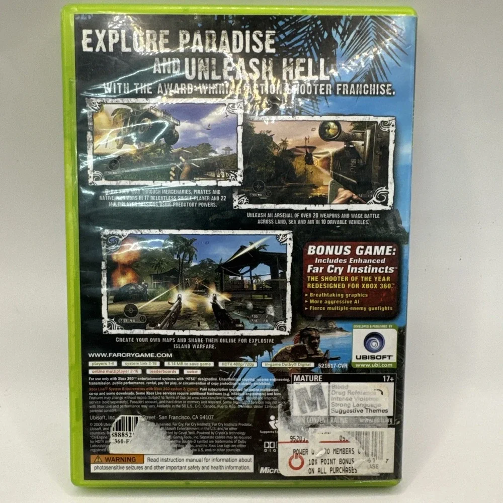 Far Cry Instincts: Predator (Microsoft Xbox 360, 2006)